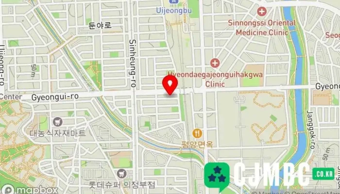 지도 의정부외국인노동자지원센터 고용 센터 에서 의정부시