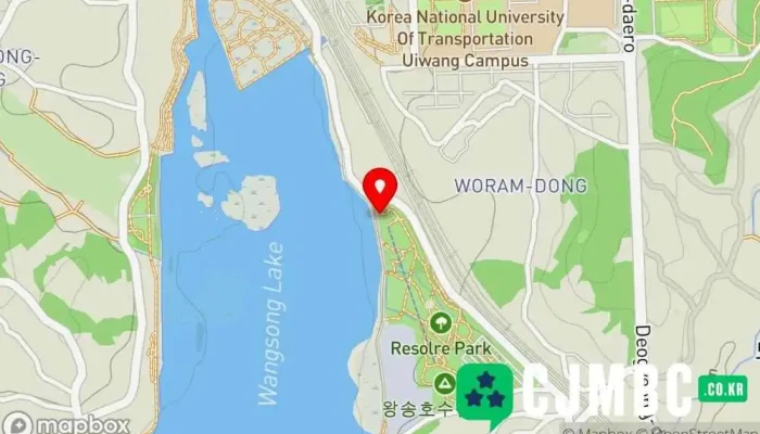 지도 의왕레일바이크 테마파크, 관광 명소 에서 의왕시