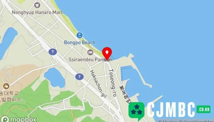 씨유 고성봉포점 - 강원특별자치도 고성군 토성면 봉포리 178-1