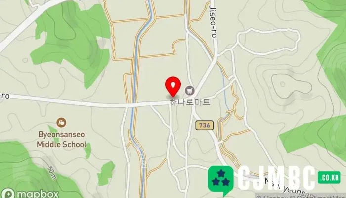 지에스25부안변산점 - 전북특별자치도 부안군 변산면 지서리 404-12